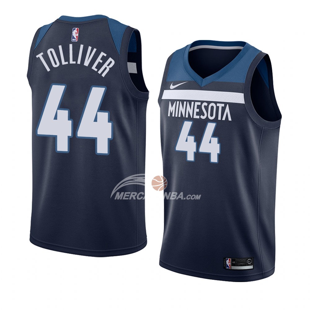 Maglia Minnesota Timberwolves Anthony Tolliver Icon 2018 Blu
